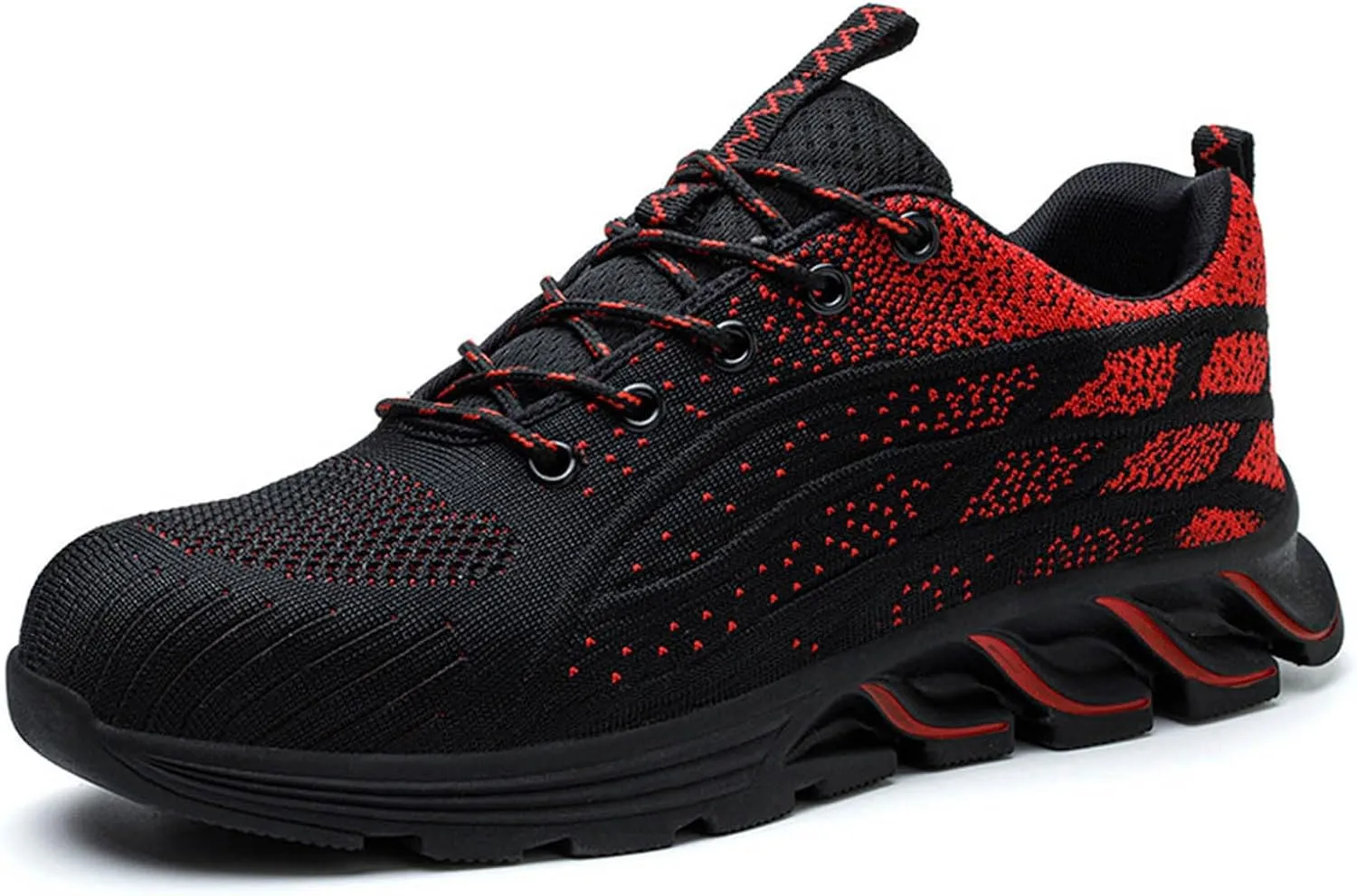 Couple Men's Steel Toe Shoes Men Composite Toe Shoes Comfortable Walking Sneakers Non Slip Work Shoes Indestructible No Show Sneaker Socks Men