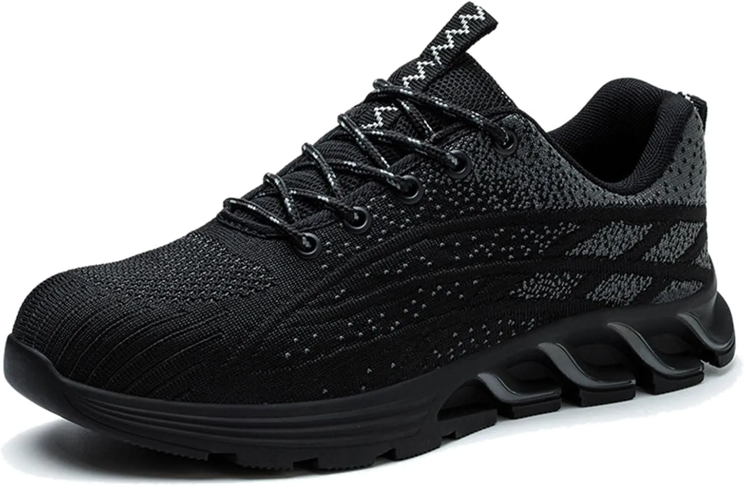 Couple Men's Steel Toe Shoes Men Composite Toe Shoes Comfortable Walking Sneakers Non Slip Work Shoes Indestructible No Show Sneaker Socks Men