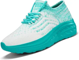 Couples Spring Summer Fashion Mesh Lace Up Platform Sneakers Comfortable Breathable Running Shoes Girls Sneaker Size 1