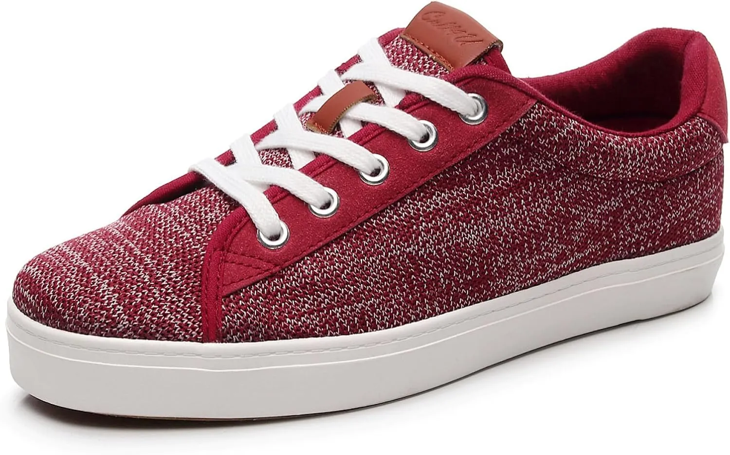 Cull4U Women's Flexible Knitting Low-Top Sneaker Shoe