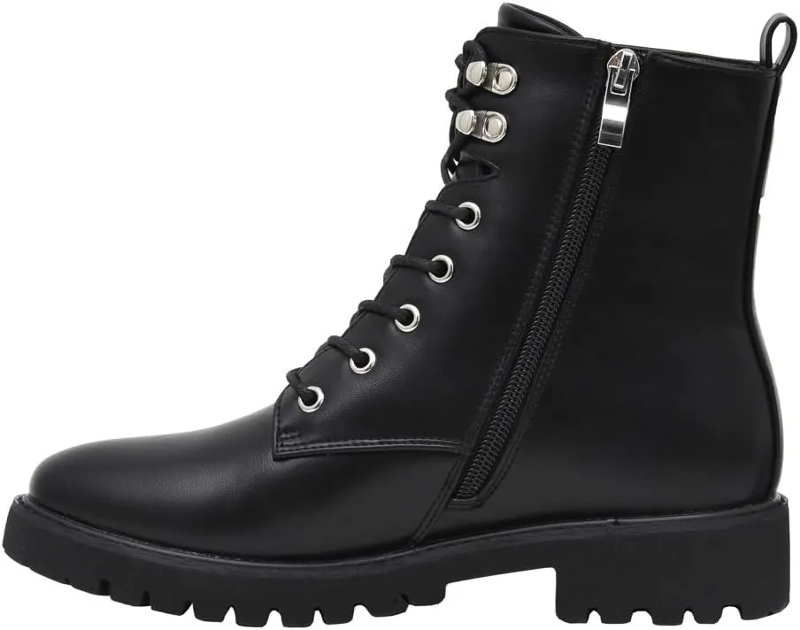 CUSHIONAIRE Women's Dexter Lace up boot  Memory Foam