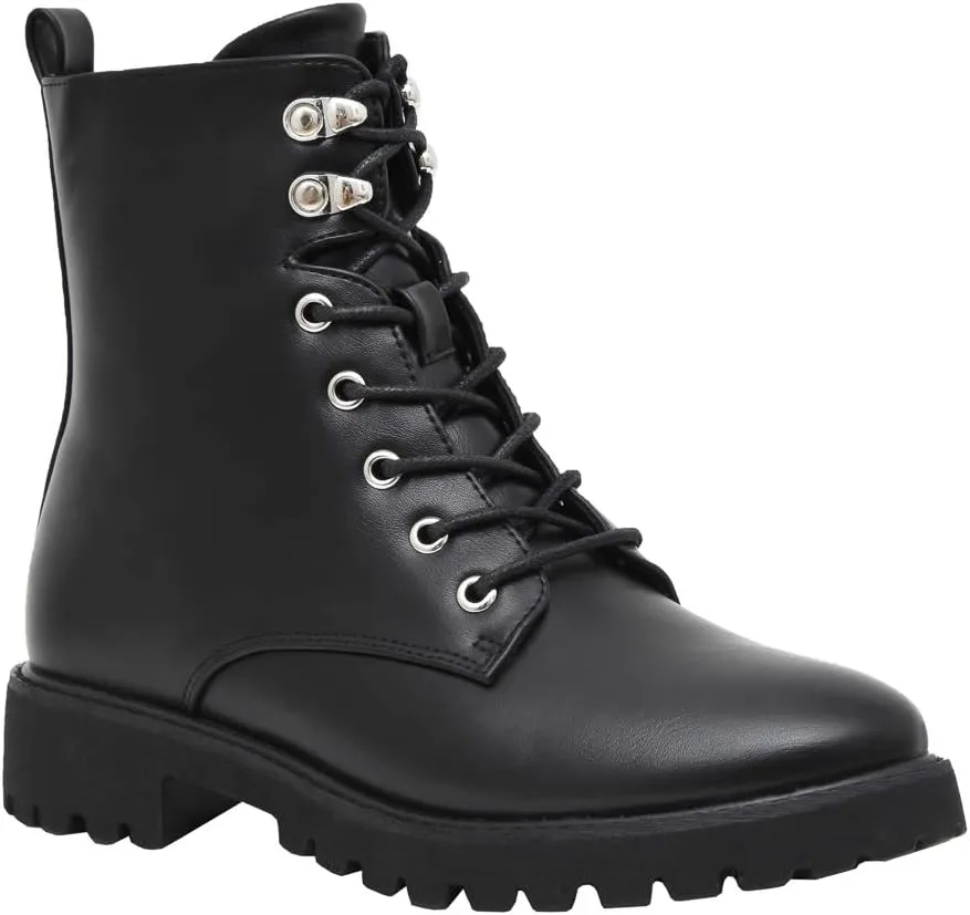 CUSHIONAIRE Women's Dexter Lace up boot  Memory Foam