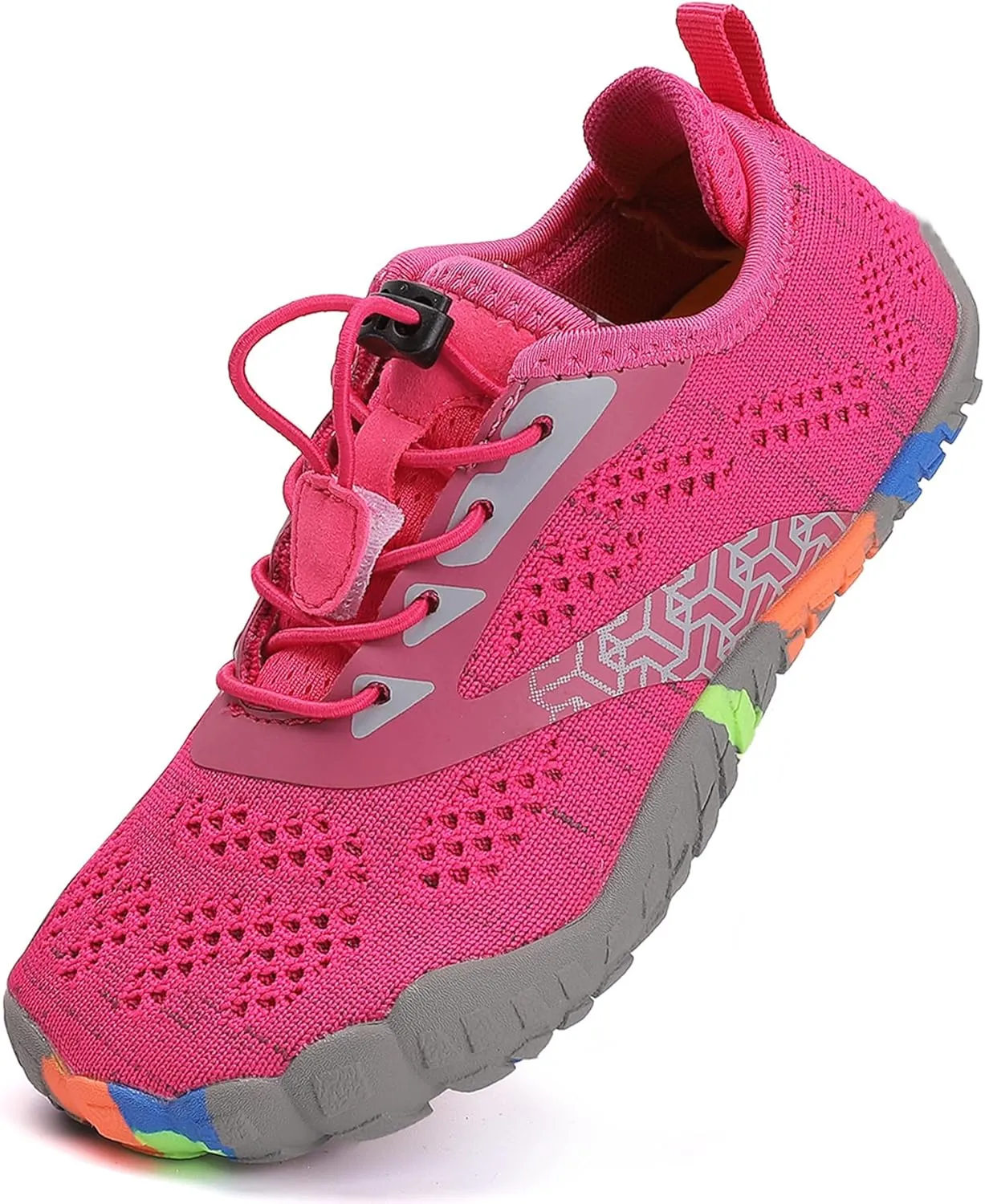 DimaiGlobal Kids Barefoot Shoes Boys Trail Running Shoes Girls Running Shoes Sneakers Athletic Tennis Shoes Toddler Little Kid Big Kid