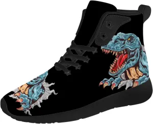 Dinosaur Shoes for Men Women High Top Sneakers Casual Shoes Gifts for Boys Girls
