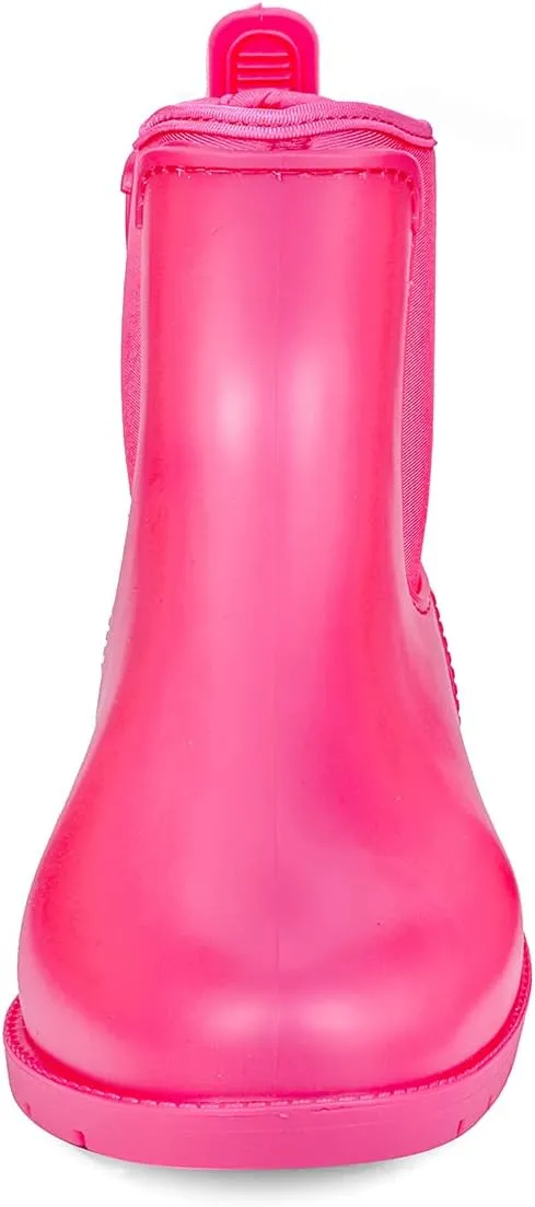 DKSUKO Snow Women's Warm Chelsea Ankle Winter Rain Boots
