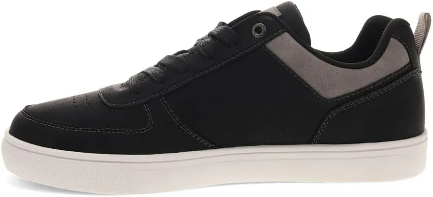 DOCKERS Mens Landon Synthetic Leather Casual Lace Up Sneaker Shoe