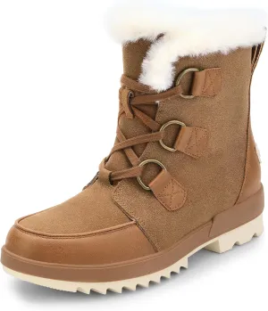 DREAM PAIRS Ankle Winter Boots for Women Snow Boots Anti-Slip Resistant Classic Warm Faux Fur Lined Lace Up for Outdoor Hiking Walking