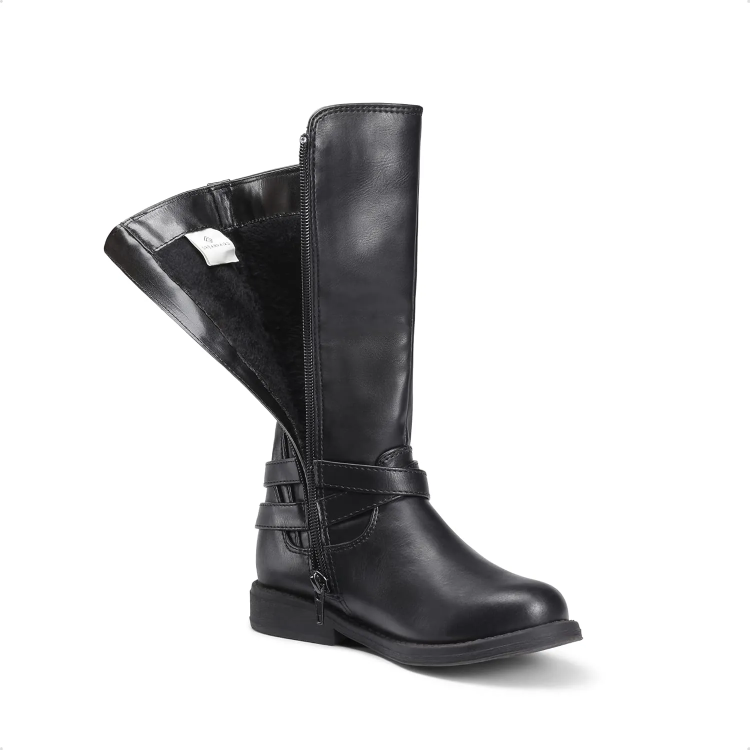 DREAM PAIRS Girls Knee High Fashion Riding Boots for Toddler/Little Kid/Big Kid
