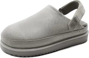 DREAM PAIRS Women's Clog Slippers Women's Platform Clogs for Women Mules Slip on Shoes Adjustable