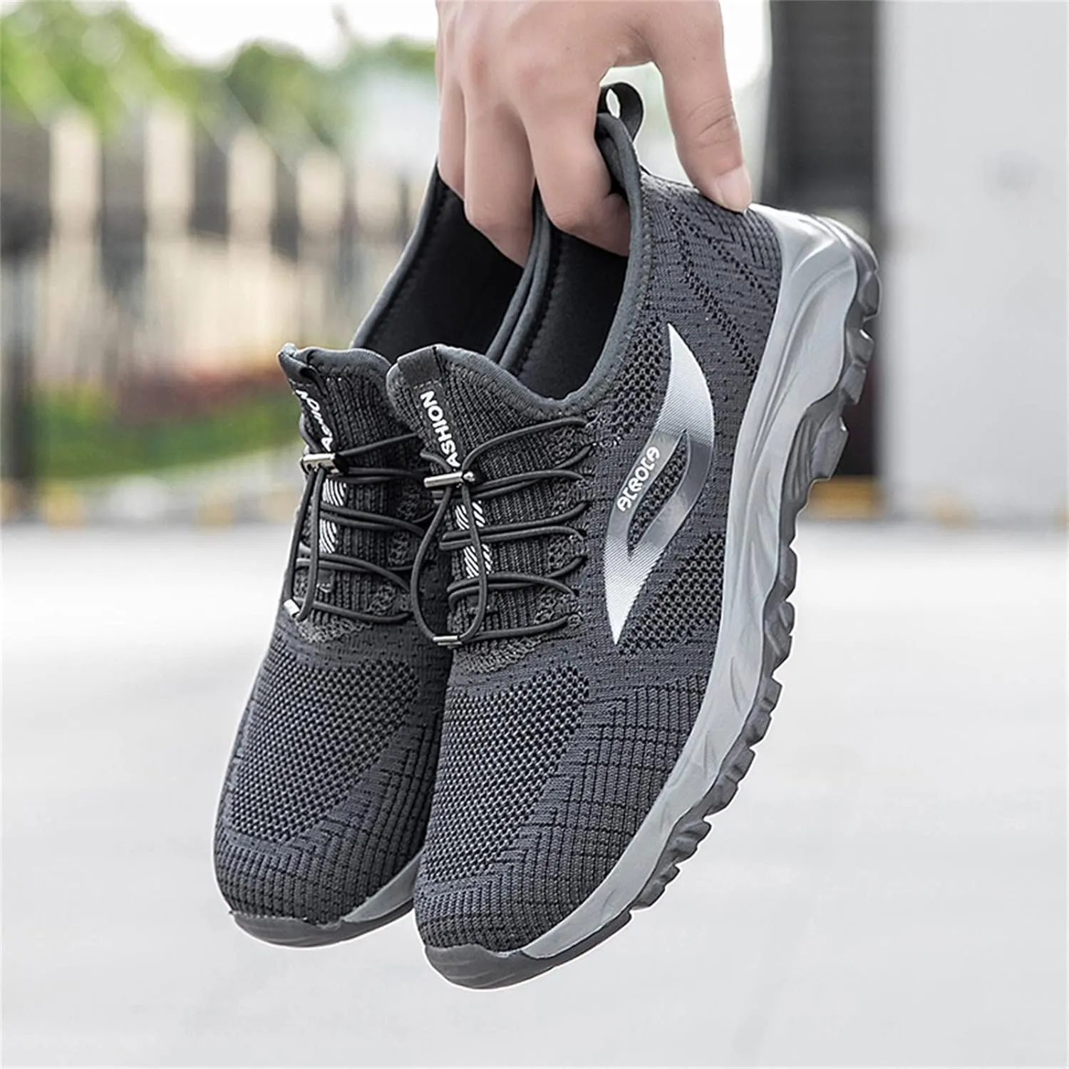 Fashion Sneaker Lace-Up Couple Men's Spring and Summer New Non Slip Walking Fashion Light Casual Sports Shoes