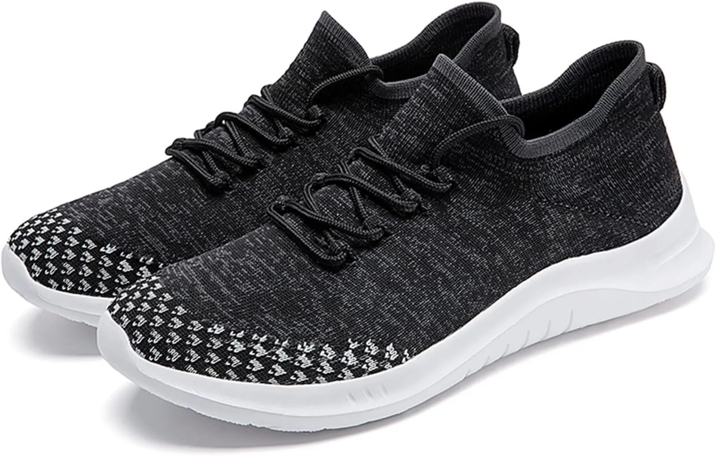 Fashion Spring and Summer Men Sports Shoes Flat Lightweight Mesh Breathable Lace Up Mens Sneaker Shoes Casual