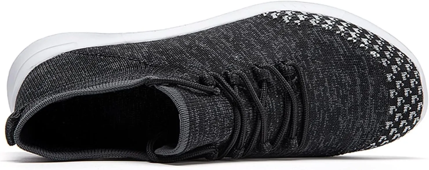 Fashion Spring and Summer Men Sports Shoes Flat Lightweight Mesh Breathable Lace Up Mens Sneaker Shoes Casual