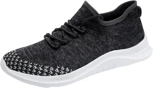 Fashion Spring and Summer Men Sports Shoes Flat Lightweight Mesh Breathable Lace Up Mens Sneaker Shoes Casual