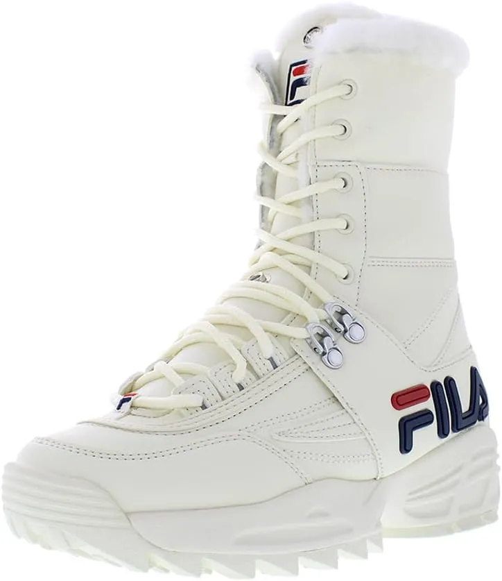 Fila Women's Disruptor Boot Shoes Gard/Navy/Red 9