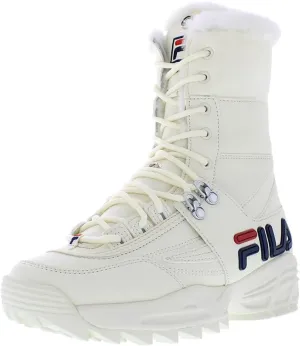 Fila Women's Disruptor Boot Shoes Gard/Navy/Red 9
