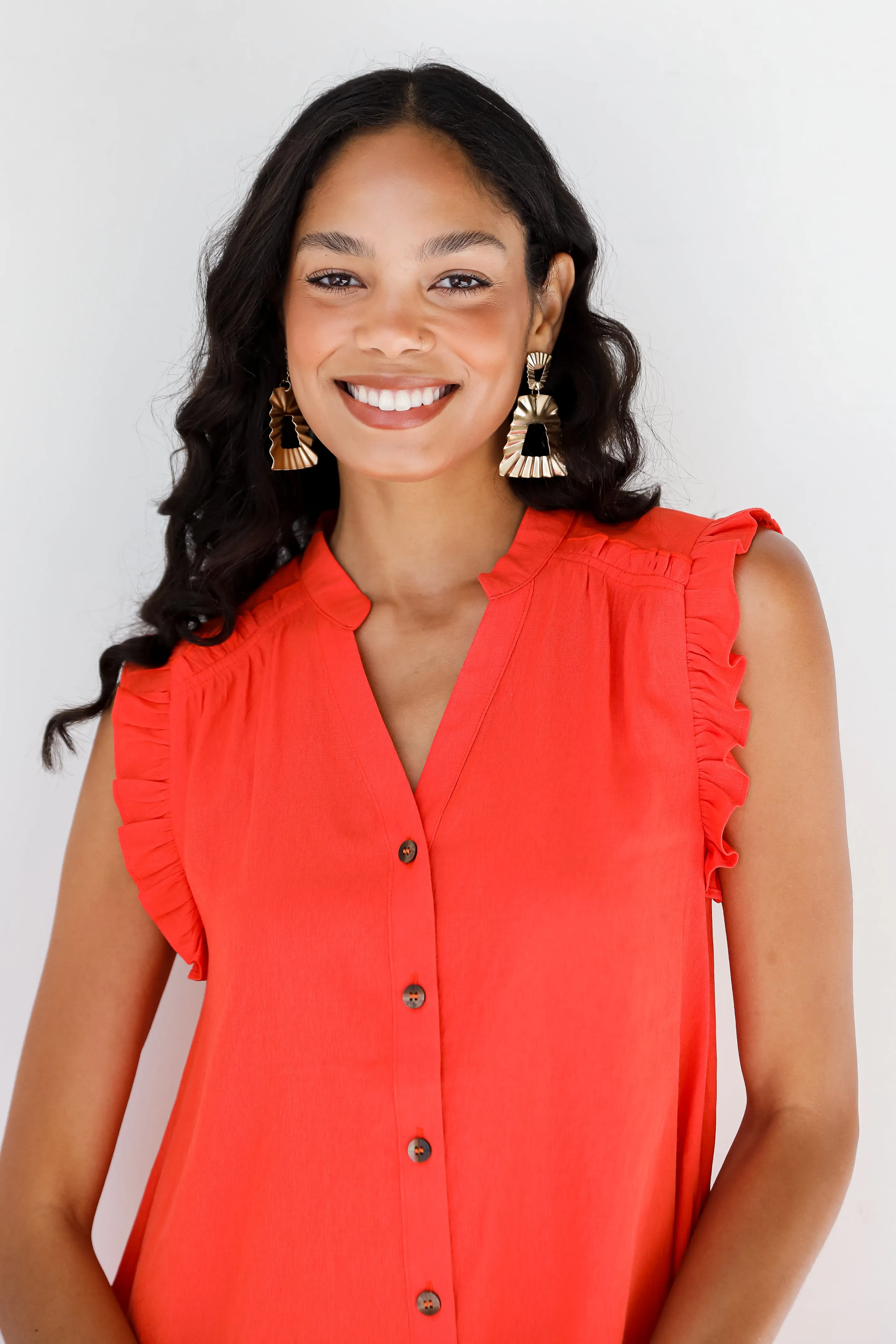 FINAL SALE - Simply Mine Ruffle Mini Dress