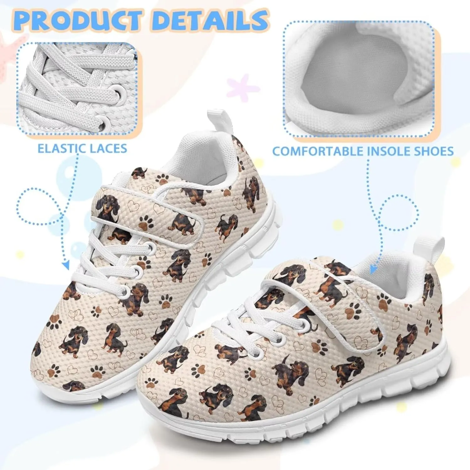 Forchrinse Frog Mushroom Tennis Shoes for Kids Boys Causal Comfort Running Walking Sneakers Mesh Sport Strap Athletic Shoes Lightweight for Toddlers