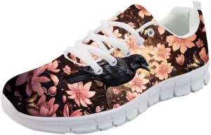 Forchrinse Spiral Tie Dye Print Running Shoe for Men/Women,Lightweight Fashion Sneakers Road Walking Shoes