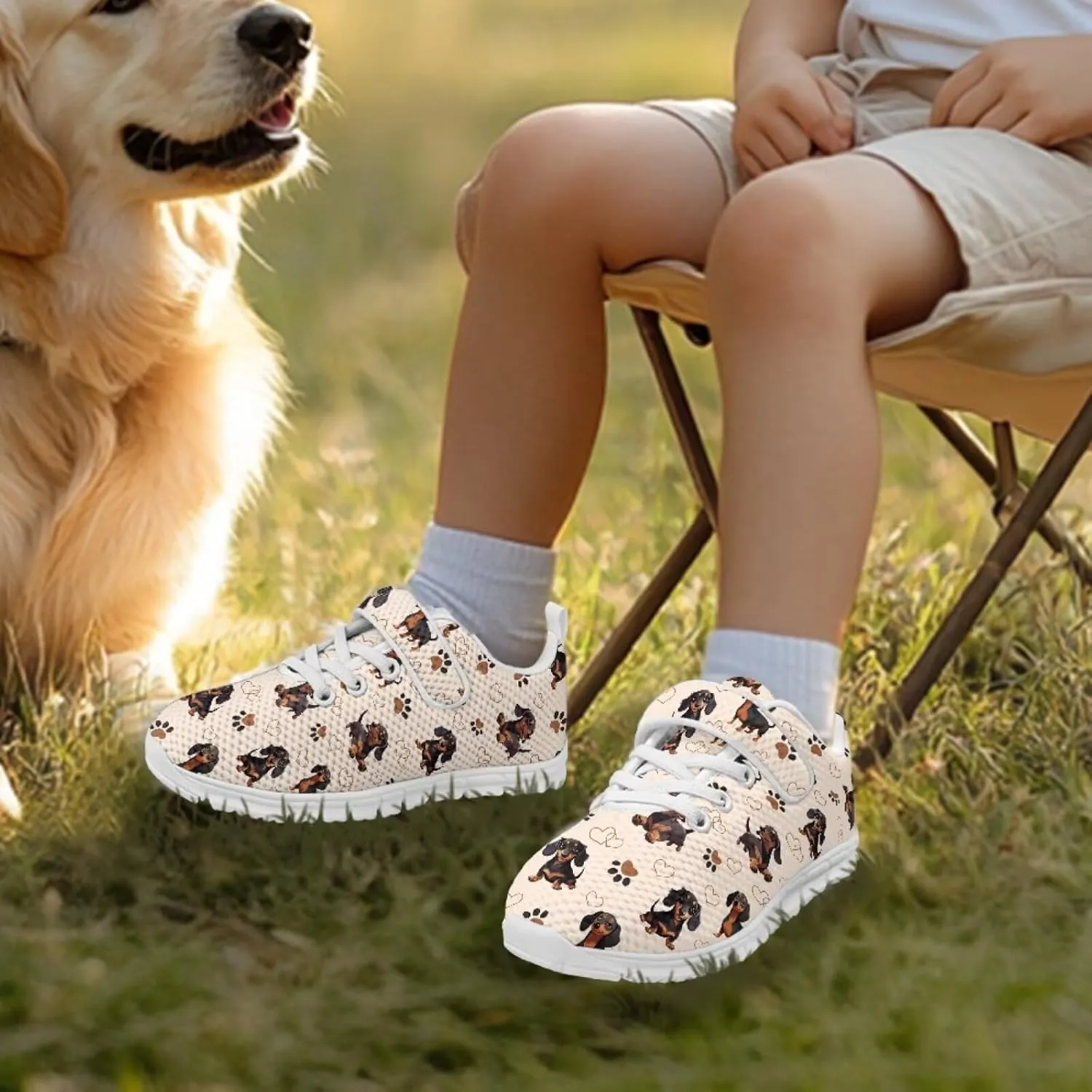 Forchrinse Tie Dye Ladybug Daisy Print Kids Sneakers for Boys Girls Ladybug Tennis Running Shoes for Little Kids Causal School Sport Sneakers Lightweight
