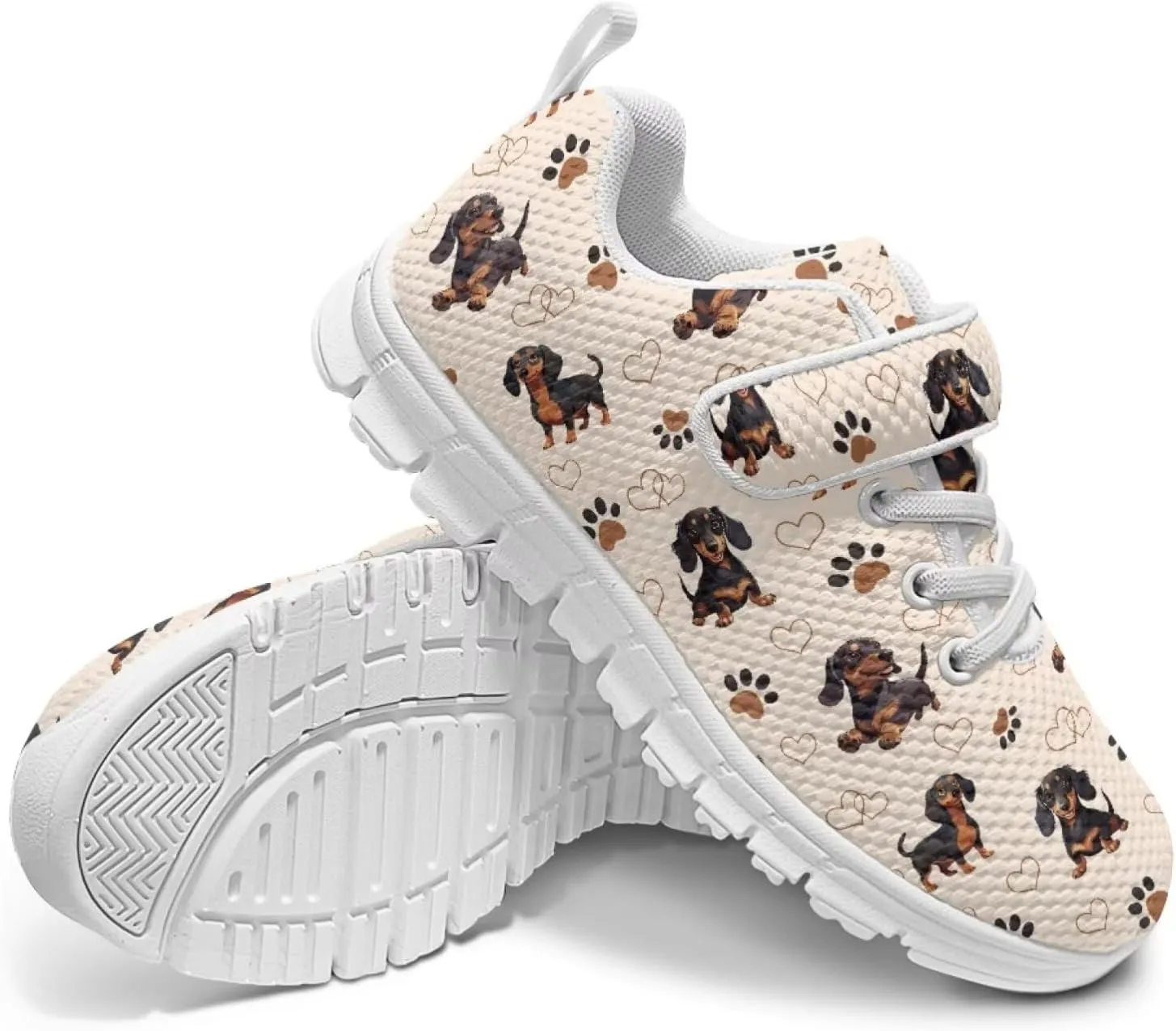 Forchrinse Tie Dye Ladybug Daisy Print Kids Sneakers for Boys Girls Ladybug Tennis Running Shoes for Little Kids Causal School Sport Sneakers Lightweight