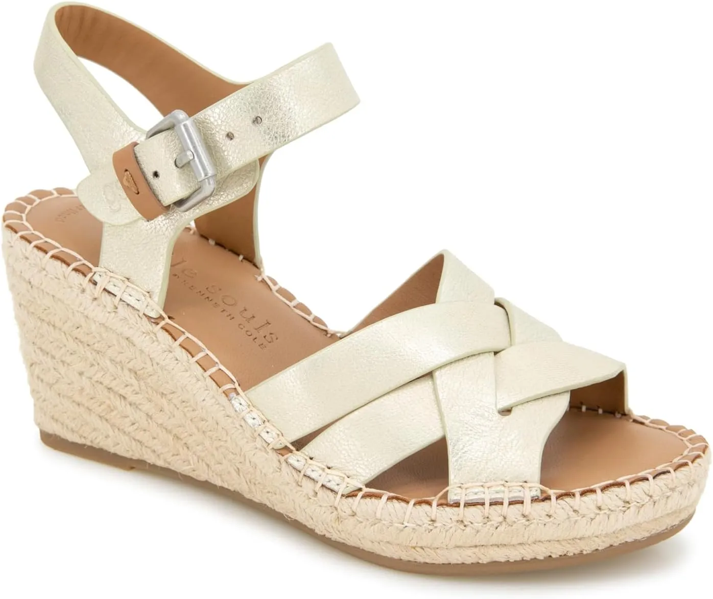 Gentle Souls by Kenneth Cole Women's Caspian Wedge Sandal