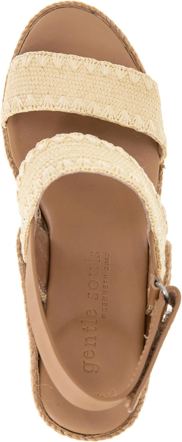 Gentle Souls by Kenneth Cole Women's Evora Wedge Sandal