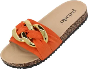 Geofo Women's Mules - Elegant Sandals - Slippers in Timeless Design - Fashionable Summer Shoes