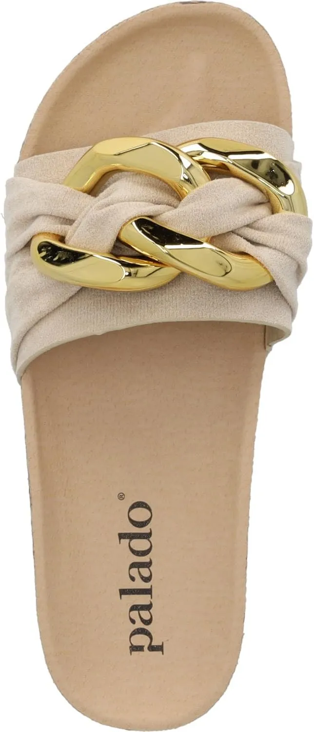 Geofo Women's Mules - Elegant Sandals - Slippers in Timeless Design - Fashionable Summer Shoes
