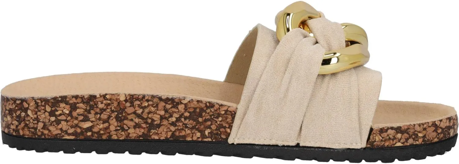 Geofo Women's Mules - Elegant Sandals - Slippers in Timeless Design - Fashionable Summer Shoes
