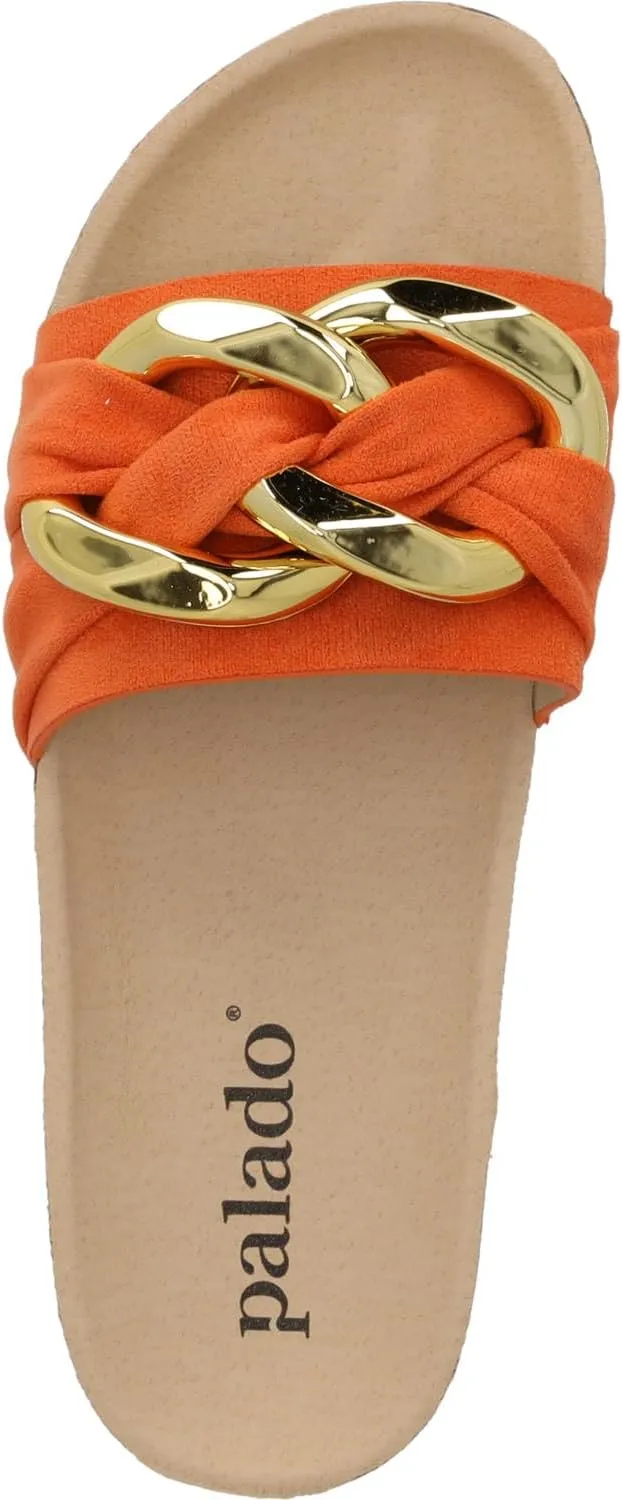 Geofo Women's Mules - Elegant Sandals - Slippers in Timeless Design - Fashionable Summer Shoes