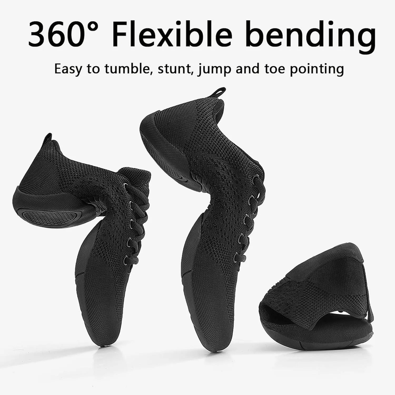 Girls Cheer Shoes White Youth Cheerleading Shoes Dance Athletic Training Breathable Dancing Lightweight Competition Comfortable Sport Sneakers Little Kid Size 12 to Women 11.5