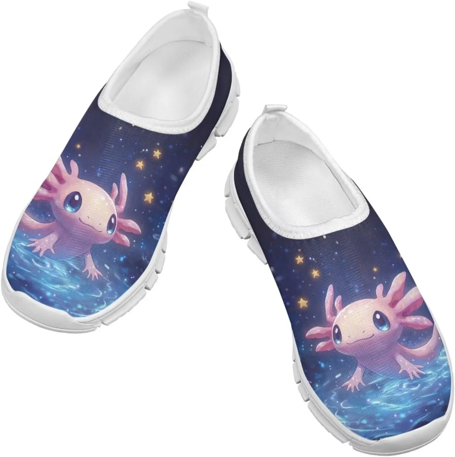Girls Slip On Shoes Breathable Teen Girl Tennis Shoes for Outdoor Activities