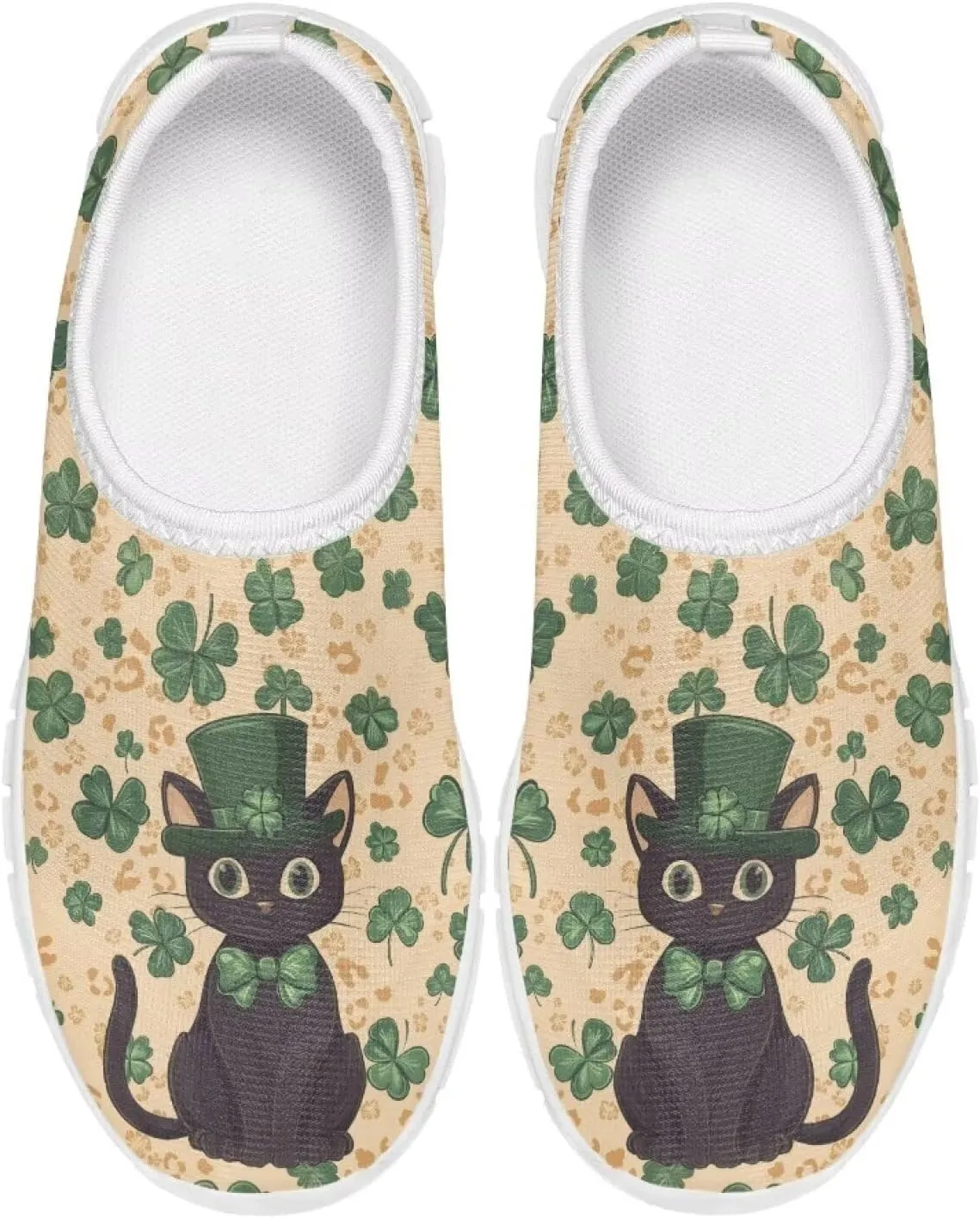 Girls Tennis Slip On Shoes St. Patrick's Day Gift Kids School Running Shoes