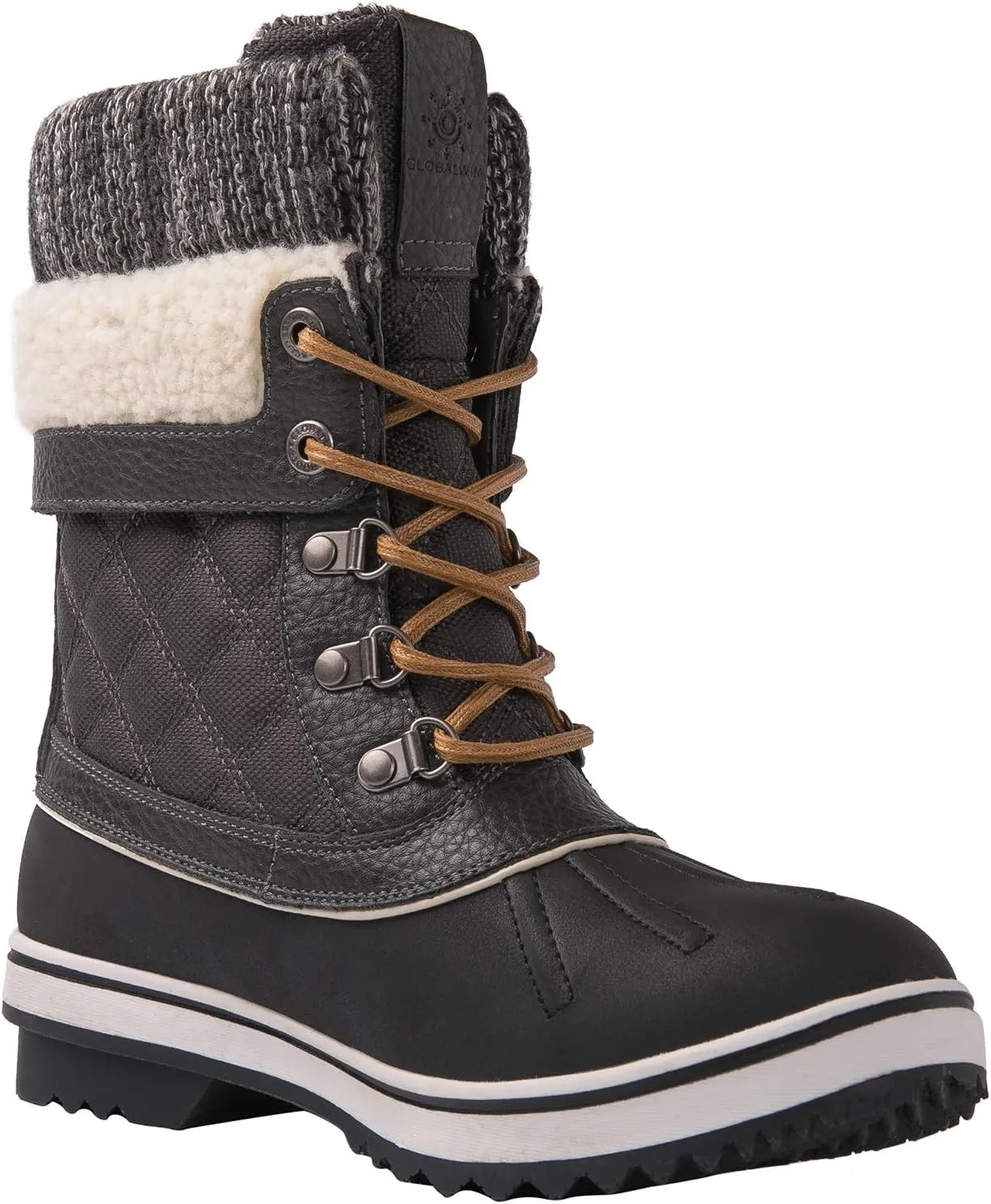GLOBALWIN Women's Waterproof Winter Boots Snow Boots For Women