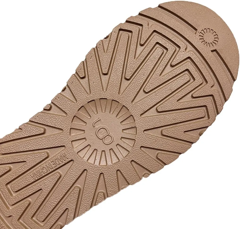 Harssidanzar Slippers For Women,Winter Fleece Lined Boots Anti-Slip Snow Platform Slippers Winter House Shoes Indoor and Outdoor KL507US