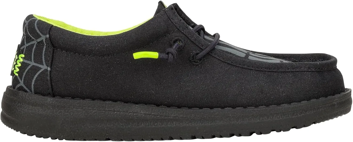Hey Dude Men's Wally T Skeleton Feet (Toddler) Sneaker