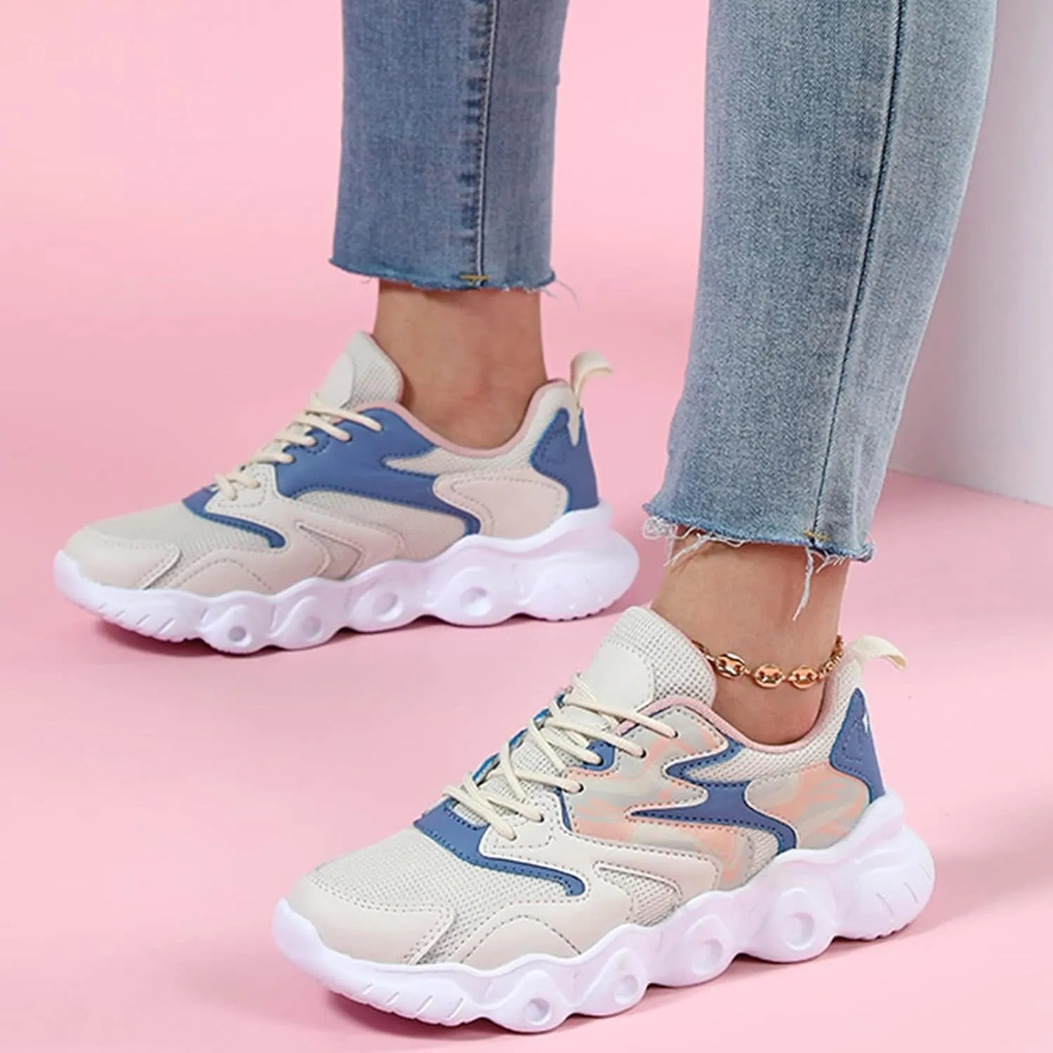 High Top Sneakers for Women Walking Shoes for Women with Arch Support and Comfort Wide Toe Black Sneakers for Women Slip On Women's Fashion Platform High Top Sneakers Zapatos Comodos De Mujer Suaves