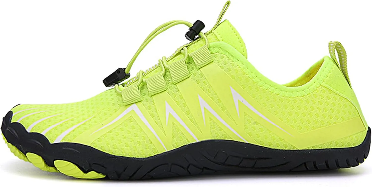 Hike Barefoot Shoes for Women Men Breathable & Non-Slip Athletic Footwear Wide Toe Water Shoes Pro Footwear Barefoot Shoe Hiking Walking Barefoot Sneakers Unisex