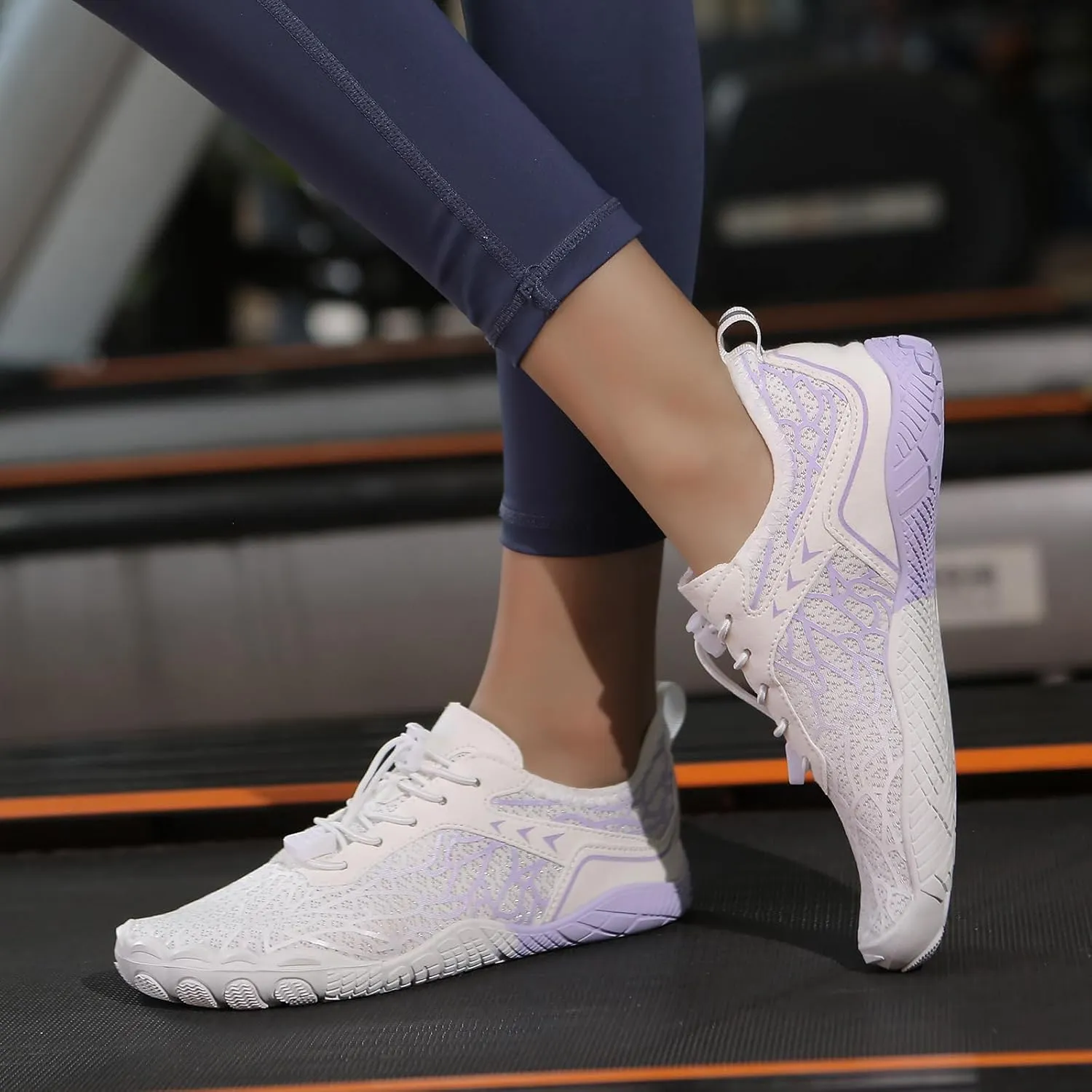 Hike Barefoot Shoes Ultra Light Breathable Non-Slip Athletic Footwear Comfort Wide Width Running Shoes for Women Men All-Match Sneakers On Feet All Day