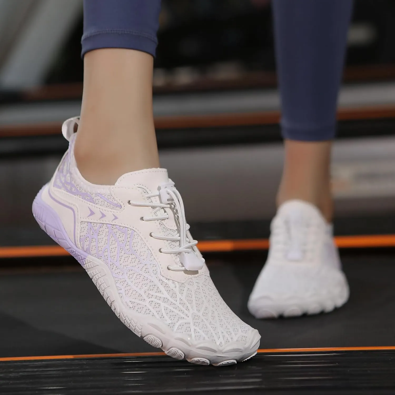 Hike Barefoot Shoes Ultra Light Breathable Non-Slip Athletic Footwear Comfort Wide Width Running Shoes for Women Men All-Match Sneakers On Feet All Day