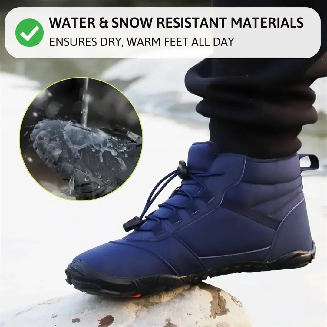 Hiking Shoes Barefoot Womens Mens, Outdoor Waterproof Winter Barefoot Shoes
