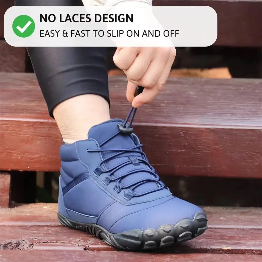Hiking Shoes Barefoot Womens Mens, Outdoor Waterproof Winter Barefoot Shoes
