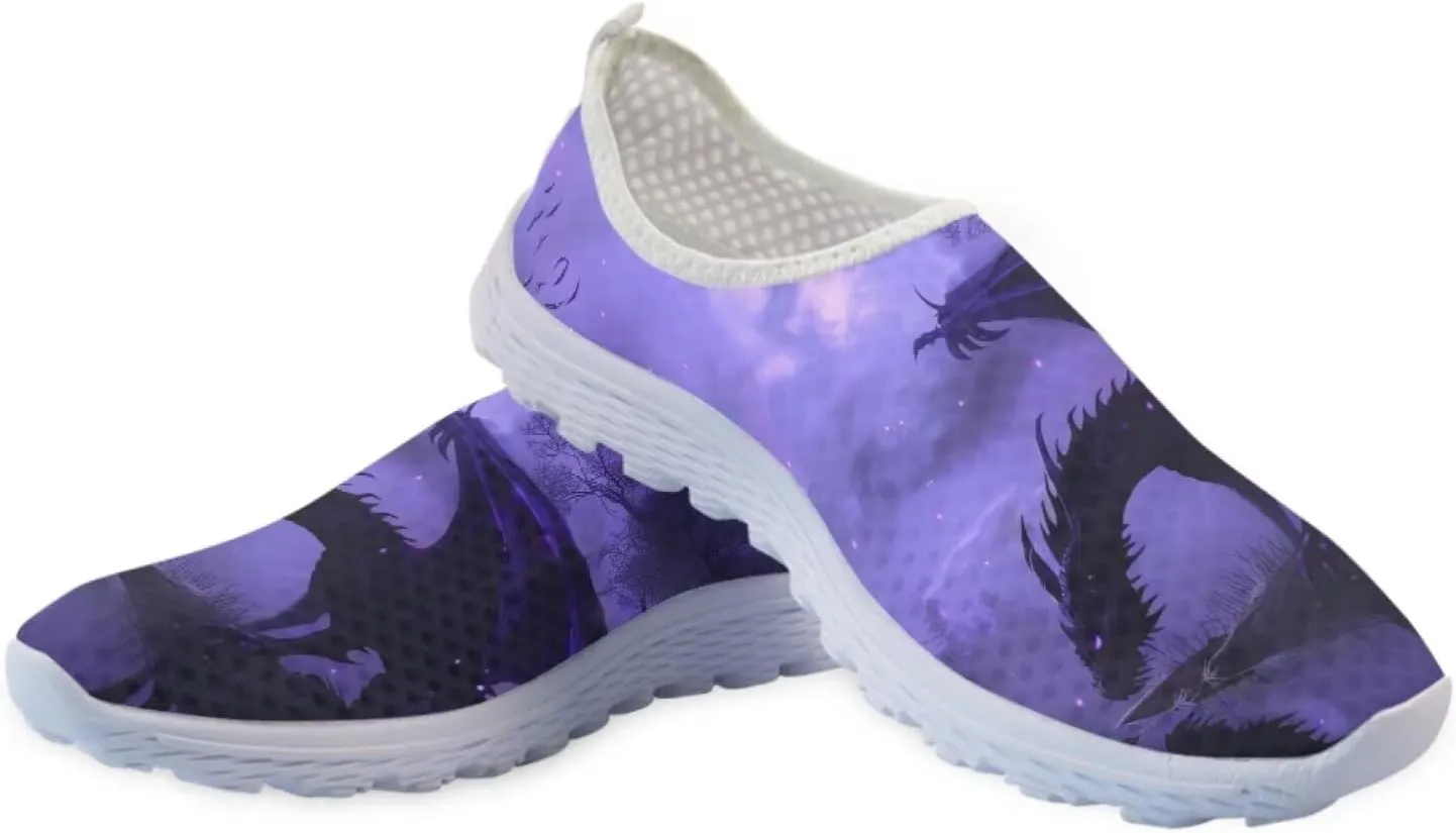 Jeiento Christmas Athletic Running Shoes for Women - Fashion Tennis Walking Sneakers