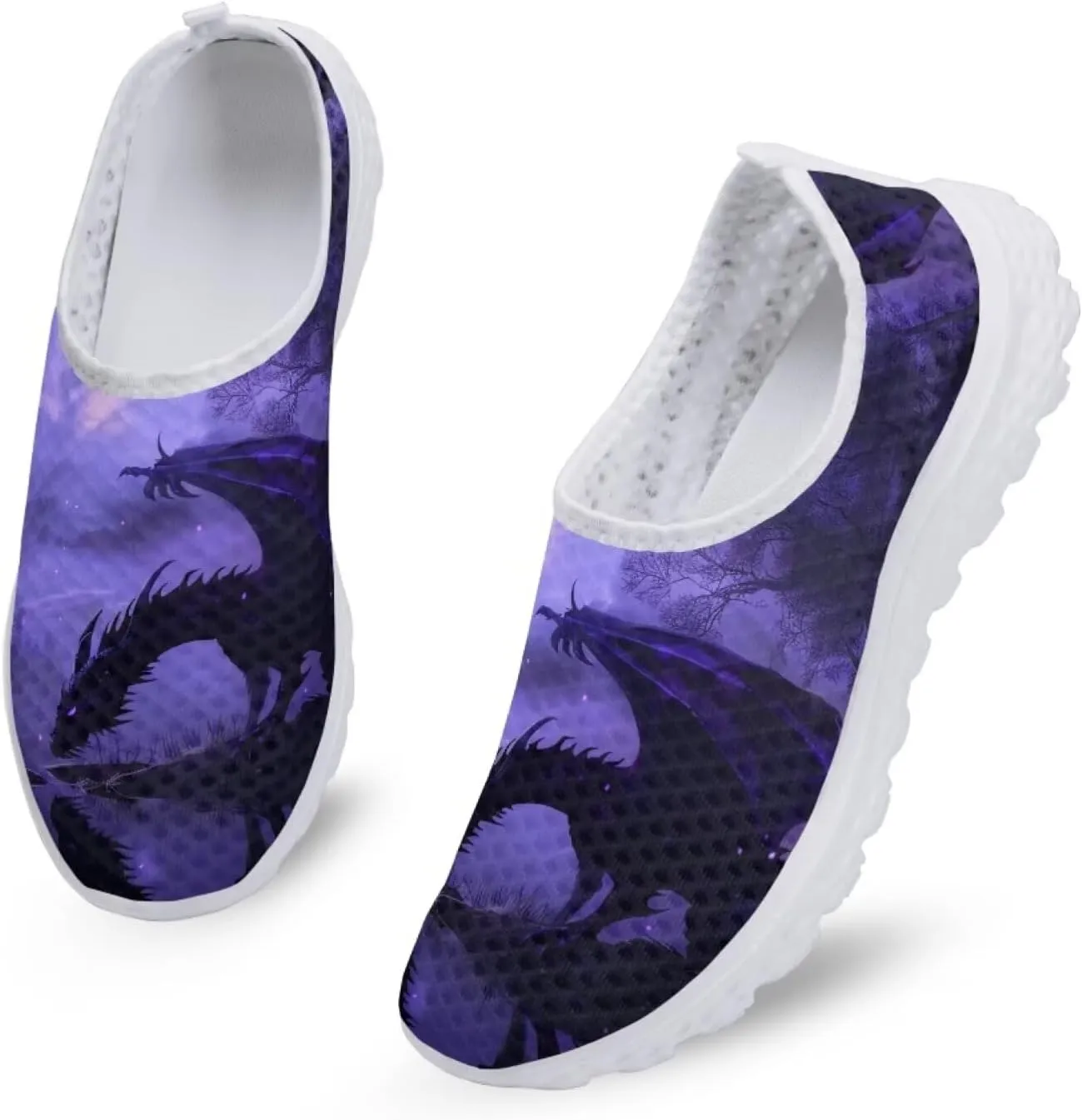 Jeiento Christmas Athletic Running Shoes for Women - Fashion Tennis Walking Sneakers