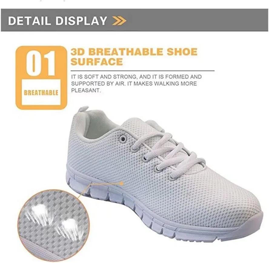 Jeiento Unisex Children Sports Shoes Running Hiking Walking Shoes Mesh Fitness Shoes School Students Shoes