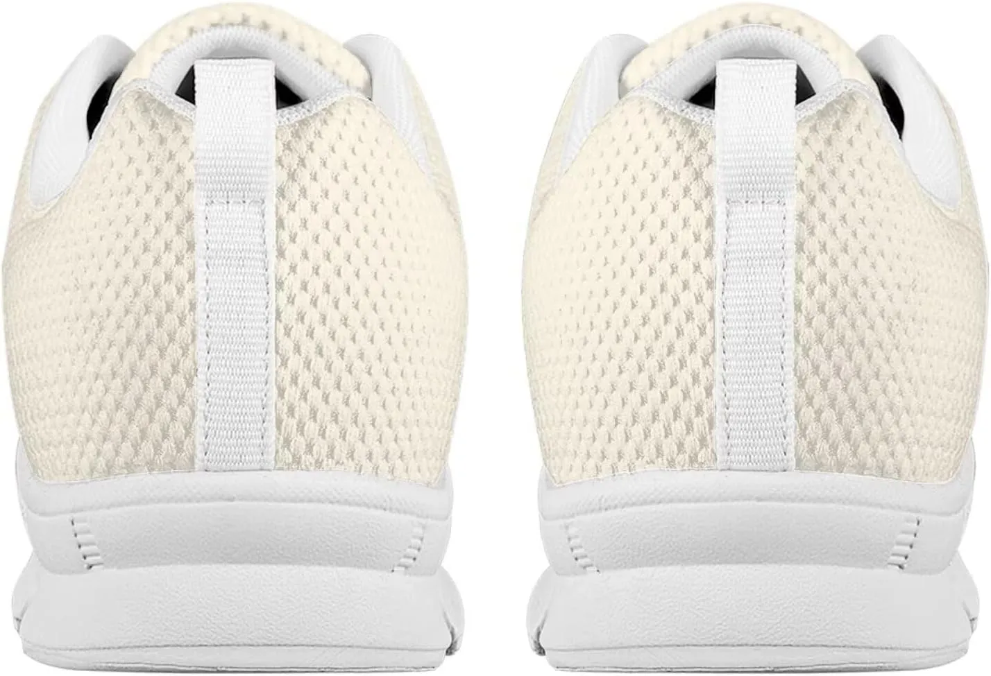 Jeiento Unisex Outdoor Running Shoes - White With Multicolor - Women, Men, Teenager - Non Slip, Breathable, Flexible - Running, Workouts - Casual, Spring, Summer, Fall
