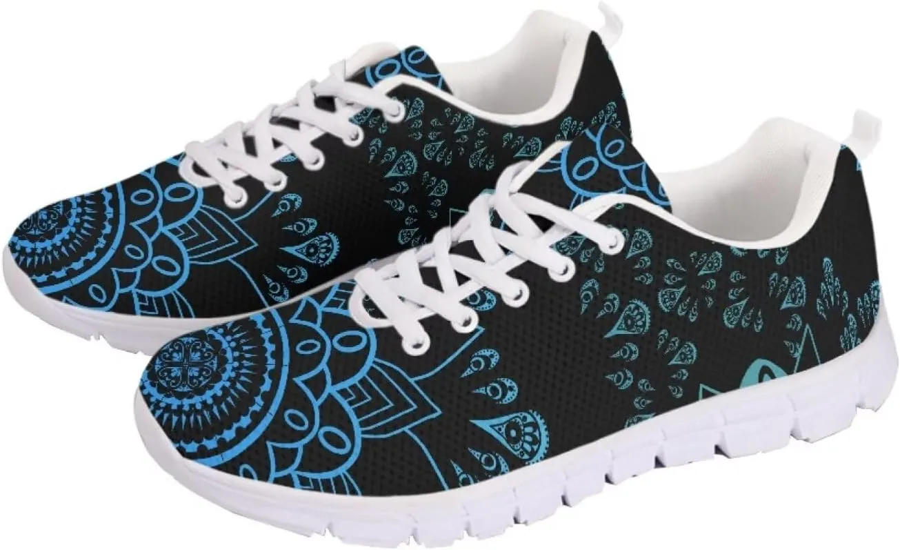 Jeiento Walking Shoes for Men Women Fashion Lightweight Breathable Running Shoes Sport Athletic Tennis Shoes