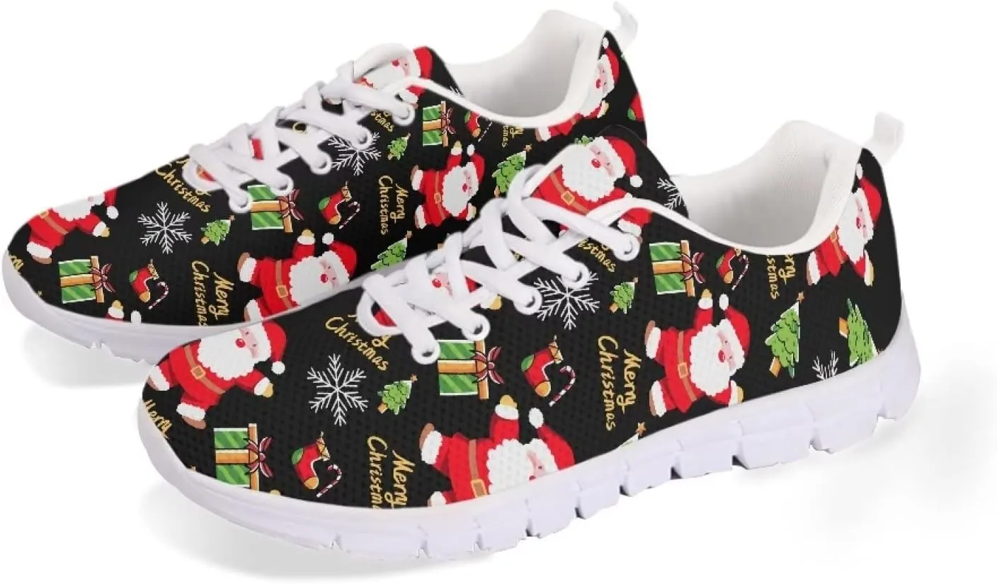 Jeiento Womens Walking Sneakers Tennis Shoes - Flag Shoes Breathable Comfortable Non Slip Athletic Running Jogging Gym Workout Casual Sport Shoe