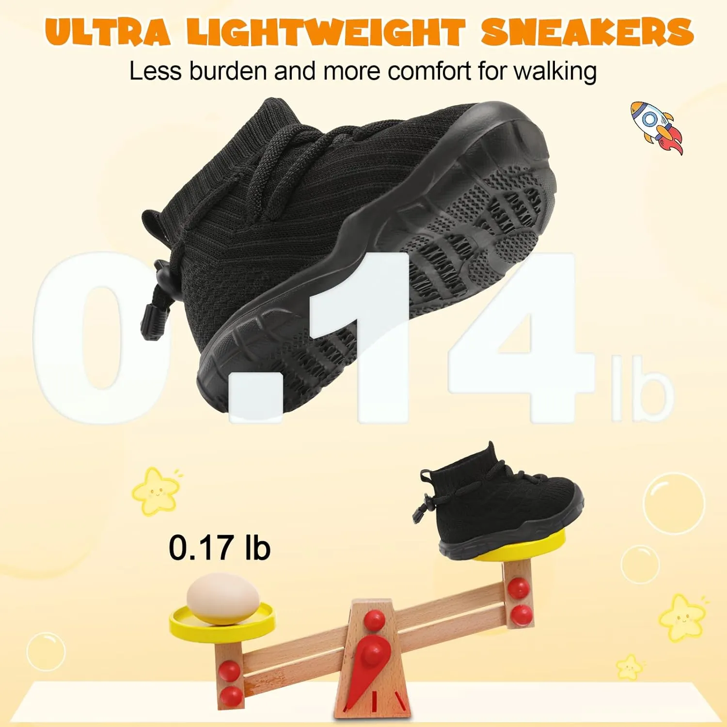 JIASUQI Toddler Shoes High Top Sneakers for Boys Girls Barefoot Wide Walking Tennis Shoes