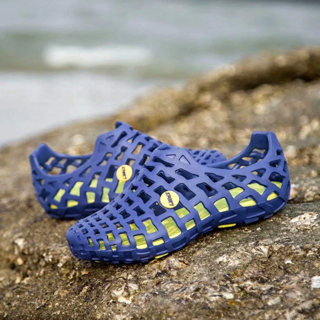 Jinsha Couple Mules Garden Clogs Shoes Casual Slippers with Arch Support Lightweigh Sandals Summer Anti-Slip Beach Shoes